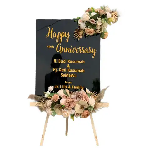 Papan Bunga Akrilik Cibulan