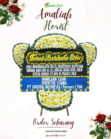 Papan Bunga Duka Cibulan